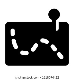 map icon isolated sign symbol vector illustration - high quality black style vector icons

