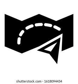 map icon isolated sign symbol vector illustration - high quality black style vector icons
