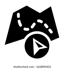 map icon isolated sign symbol vector illustration - high quality black style vector icons
