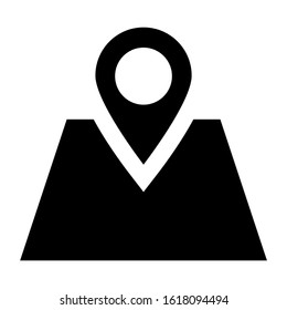 map icon isolated sign symbol vector illustration - high quality black style vector icons
