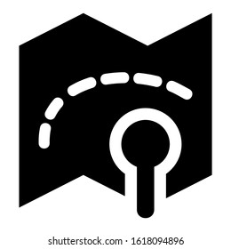 map icon isolated sign symbol vector illustration - high quality black style vector icons
