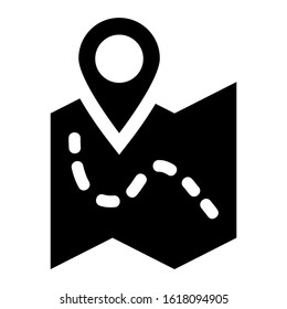 map icon isolated sign symbol vector illustration - high quality black style vector icons
