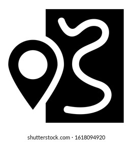 map icon isolated sign symbol vector illustration - high quality black style vector icons
