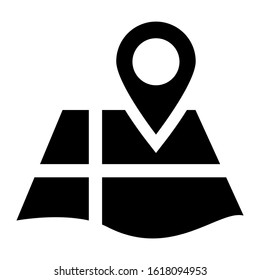 map icon isolated sign symbol vector illustration - high quality black style vector icons
