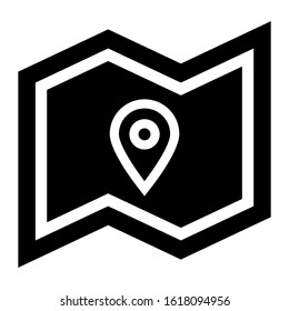 map icon isolated sign symbol vector illustration - high quality black style vector icons
