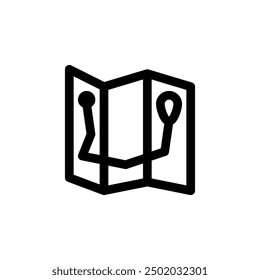map icon line style element