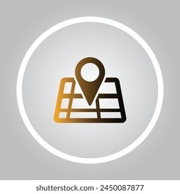 map icon, location icon, destination mark, destination icon, GPS icon