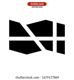 map icon or logo isolated sign symbol vector illustration - high quality black style vector icons
