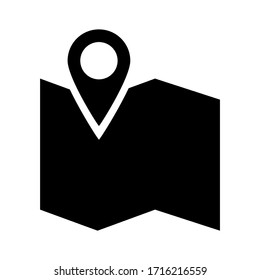 map icon or logo isolated sign symbol vector illustration - high quality black style vector icons

