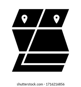 map icon or logo isolated sign symbol vector illustration - high quality black style vector icons
