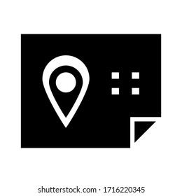 map icon or logo isolated sign symbol vector illustration - high quality black style vector icons
