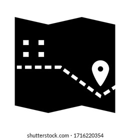 map icon or logo isolated sign symbol vector illustration - high quality black style vector icons
