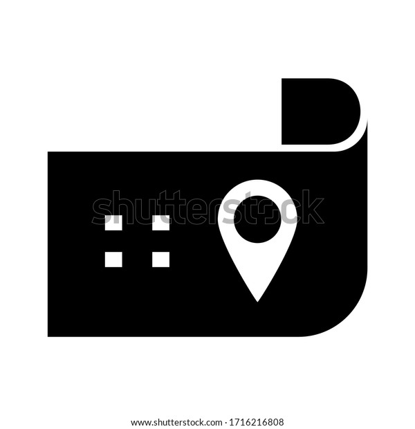 map icon or logo\
isolated sign symbol vector illustration - high quality black style\
vector icons\
