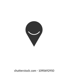 Map Icon Logo Vector Template Design Illustration