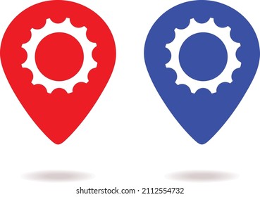 Map icon on mobile 2