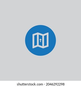 A map icon perfect for your marketing materials needs