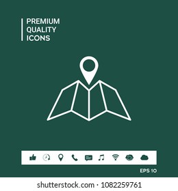 Map icon with Pin Pointer