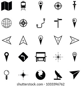 map icon set