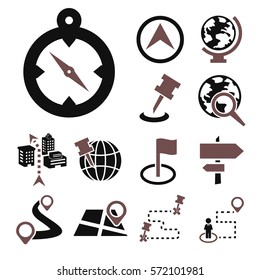 map icon set