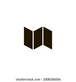 map icon. sign design