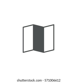 map icon. sign design