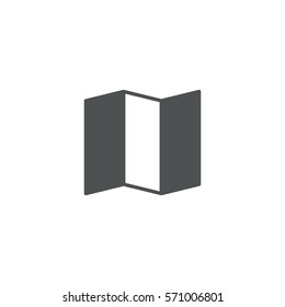 map icon. sign design