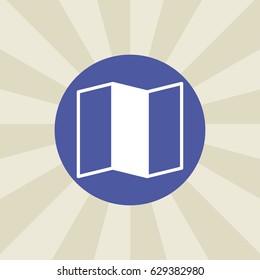map icon. sign design. background