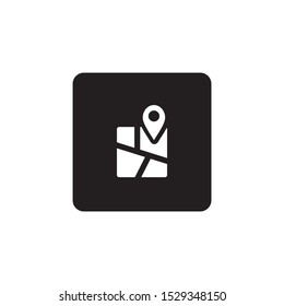 Map icon sign symbol vector