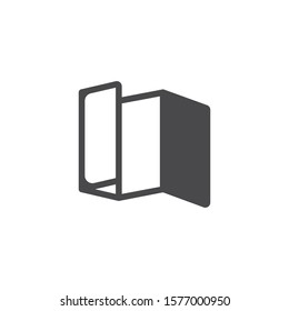 Map icon. Travel symbol. Logo design element