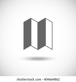map icon, vector 