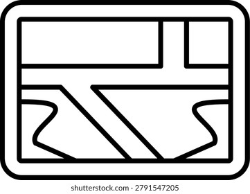 Map Icon Vector Element line icon design vector icons
