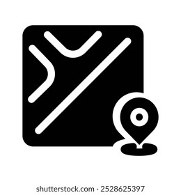 Map icon vector illustration, Maps icon