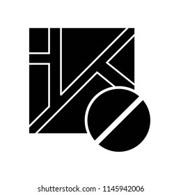 Map icon vector icon. Simple element illustration. Map symbol design. Can be used for web and mobile.