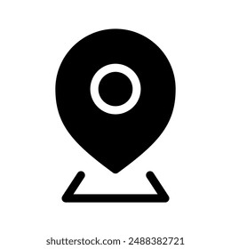 Map Icon Vector Symbol Design Illustration
