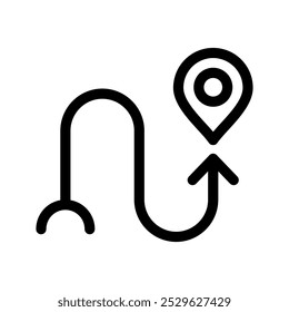 Map Icon Vector Symbol Design Illustration