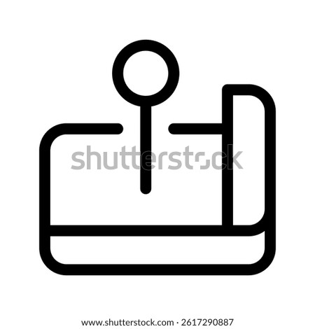 Map Icon Vector Symbol Design Illustration