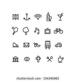Map icons