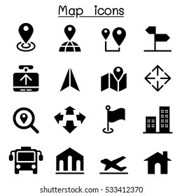 Iconos de mapa