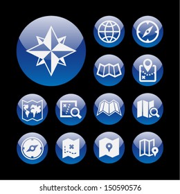 Map icons collection