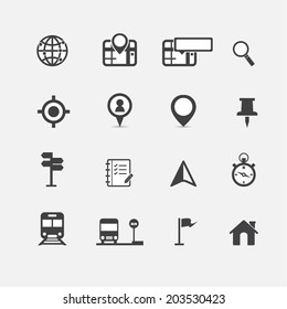 Map Icons and Location Icons 