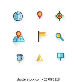 Map Icons and Location Icons