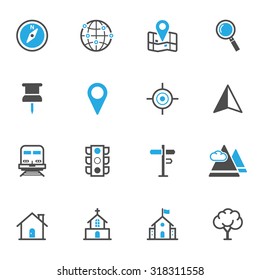 Map Icons and Location Icons