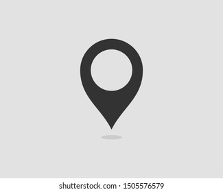Map icons. Marker pointer. Pin location vector icon. GPS navigation symbol.