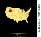 map of Idaho