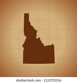 map of Idaho