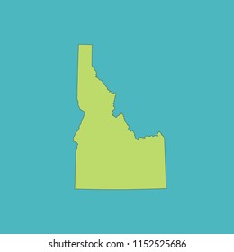 map of Idaho