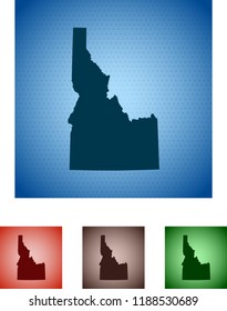 map of Idaho