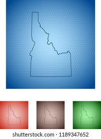 map of Idaho