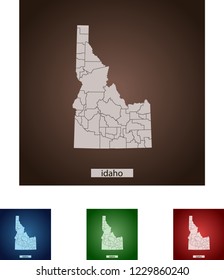 map of Idaho