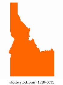 Map of Idaho